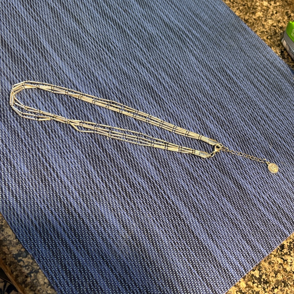 Liz Claiborne Silver Chain Necklace